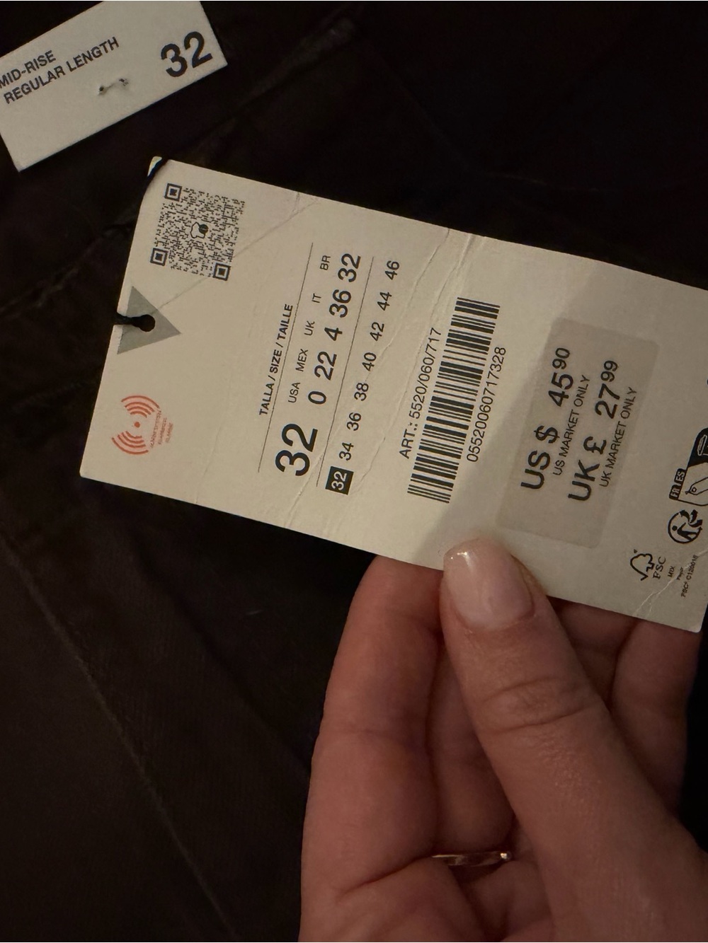 Zara Cargo Pants in Dark Brown - Picture 3 of 4